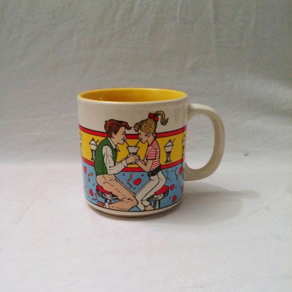 3 for $20 ✨️Vintage Willitts Designs 1986 Fifty's Malt Shop Mug